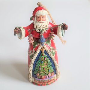 O Tannenbaum collectible Santa Claus Christmas ornament.